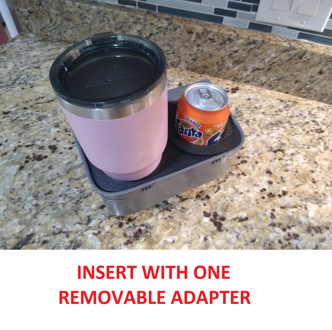 Toyota Tacoma Yeti Cupholder Insert 2005-2015 2nd Generation for Yeti and Travel Mugs